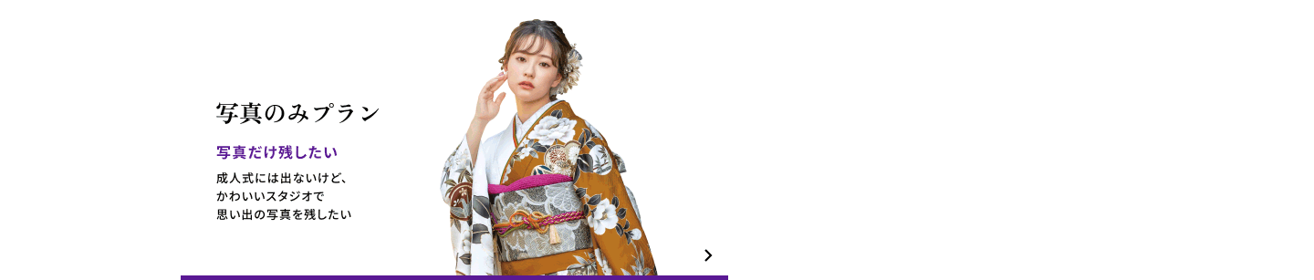写真のみプラン