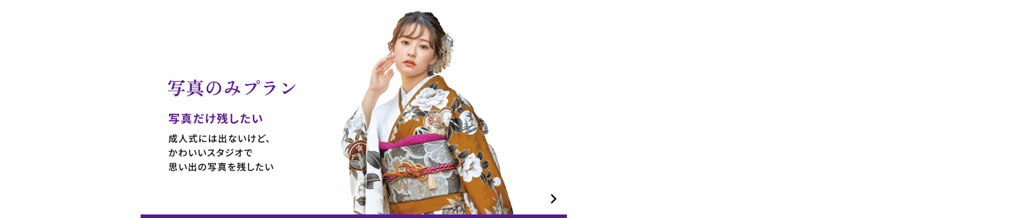 写真のみプラン